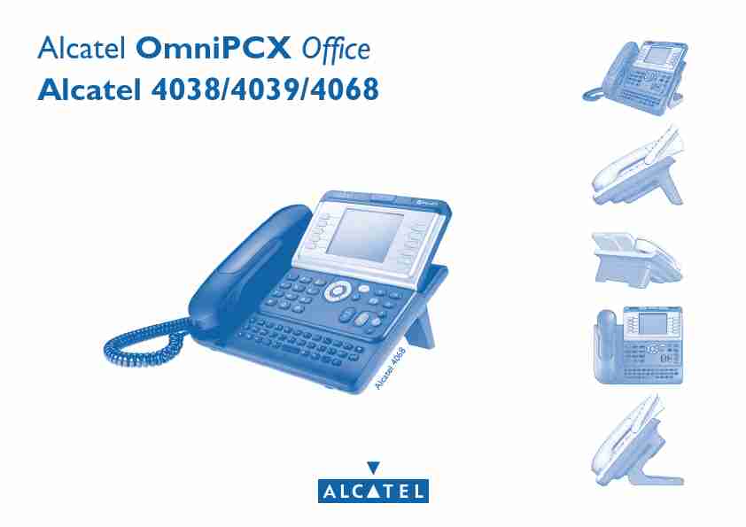Alcatel Carrier Internetworking Solutions Cordless Telephone 4068-page_pdf